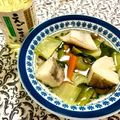 ふたごゆき's cooksnap of when they made 低糖質☆鱈と青梗菜のお吸い物.