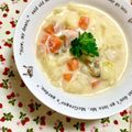 ふたごゆき's cooksnap of when they made クラムチャウダー♪.