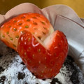 スノーディッシュ's cooksnap of when they made <ハートのいちご>の切り方♡.
