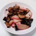 ポニーリボン's cooksnap of when they made 茄子とかまぼこの味ポン炒め.