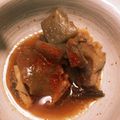 mincook's cooksnap of when they made 牛スジのぽん酢煮込み.
