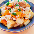 ☆３匹の子ぶた☆'s cooksnap of when they made 厚揚げ鶏そぼろの甘辛煮.
