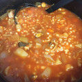 ゆちゅ55's cooksnap of when they made 簡単！ヤミツキ！もち麦のトマトスープ♪.