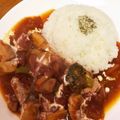sakura♡08's cooksnap of when they made 簡単！鶏胸のトマト煮込みライス！.