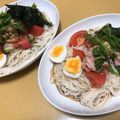 saa___33's cooksnap of when they made ☆簡単さっぱりトマツナそうめん☆.