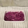 うさぎ。。。。's cooksnap of when they made 紫キャベツのサラダ.