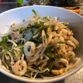 クック8J0LFQ☆'s cooksnap of when they made ピーマンともやしのツナ塩昆布和え.