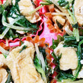 ◎みーちゃん◎'s cooksnap of when they made 水菜と油揚げのマヨ胡麻あえ.