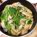 えいてぃえいと's cooksnap of when they made アサリと手羽先のシンプル中華風プチ鍋♪.