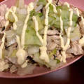 levino's cooksnap of when they made 鶏ささみとしいたけの和風ねぎマヨ.