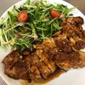 ペペルトポロン's cooksnap of when they made 簡単！でもちょっぴり豪華♪鶏もも照り焼き.