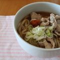 ぴよまめ。's cooksnap of when they made 【楽チンご飯】さっぱり梅豚うどん.