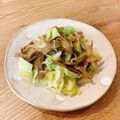 mikko6's cooksnap of when they made キャベツ&エリンギのアンチョビにんにく炒.