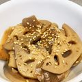 おぜんざい's cooksnap of when they made レンコンのきんぴら(圧力鍋)簡単！.