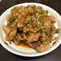 ☆べるたん☆'s cooksnap of when they made 冷凍唐揚げで簡単★ネギまみれ鶏唐揚げ丼.