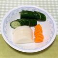 もぐもぐ人's cooksnap of when they made 野菜の簡単ビール漬け（糠の浅漬け風）.