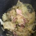 チョコ星人。's cooksnap of when they made 簡単！豚肉とキャベツのミルフィーユ鍋.