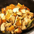 spiral92's cooksnap of when they made 厚揚げと鶏胸肉としめじの青じそ甘酢煮.