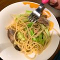 そもそもさん's cooksnap of when they made 簡単♪キャベツ＋さば水煮缶ペペロンチーノ.