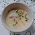 ユリとダンボ's cooksnap of when they made 味噌汁リメイク♪すぐ出来る簡単茶碗蒸し.