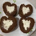 にこぬん's cooksnap of when they made ちょっと大人のバレンタインロールケーキ☆.