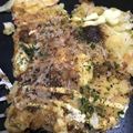 クックBLTENE☆'s cooksnap of when they made 簡単☆小麦粉と余ったサラダでお好み焼き風.