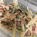 sachi888's cooksnap of when they made ごぼうとベーコンのこくうまサラダ.