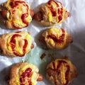 rincocomam's cooksnap of when they made カリっとミニウインナーパン.