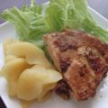ｂｒｉｇｈｔ's cooksnap of when they made ✿ハーブチキン＆アップルソテー✿.