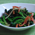 昆布肌's cooksnap of when they made ほうれん草とカニかまの中華和え.