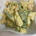 かるまいん's cooksnap of when they made ブロッコリーとエビとゆで卵のサラダ.