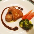 mizoママ's cooksnap of when they made フォアグラのソテー★ワイン醤油ソース.