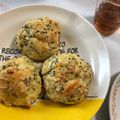 kisa0925's cooksnap of when they made ゴマとチーズのクイックブレッド☆.