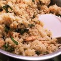 haruna2's cooksnap of when they made 鮭と大葉で大人の炊き込みごはん♡.