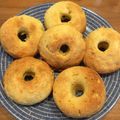 かもまる食堂's cooksnap of when they made 簡単♪冷めてもモチモチ豆腐の焼きドーナツ.