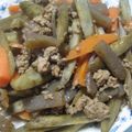 ひ・な・た's cooksnap of when they made 主食にしよう！きんぴら☆そぼろ.
