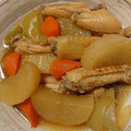 クックZCV6BF☆'s cooksnap of when they made めんつゆで作る 大根と鶏肉の煮物.