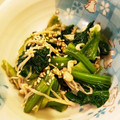 ななみはママ's cooksnap of when they made 小松菜とえのきの柚子胡椒和え.