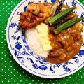 ふたごゆき's cooksnap of when they made 子供大好き唐揚げ夏野菜カレー.