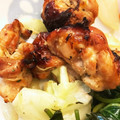 Fionarao's cooksnap of when they made 鶏モモと玉ねぎの照り焼き！.