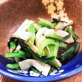 sakuhim's cooksnap of when they made 糖質オフ簡単小松菜炒め.