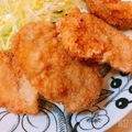 nekonya's cooksnap of when they made 豚ヒレのヒレカツ♪カリッと柔らかい♪.