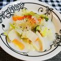わにまみ's cooksnap of when they made ヘルシー！ブロッコリーと白菜の豆乳スープ.