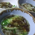 ゆーあちん's cooksnap of when they made お手軽❤簡単❤もずく酢のみぞれ和え.