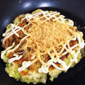 おてっちゃん★'s cooksnap of when they made 白菜のお好み焼き・我が家風.