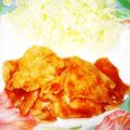 バニラchan's cooksnap of when they made ごはんがすすむ☆豚ロースのケチャップ炒め.