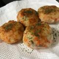 siia11's cooksnap of when they made コロコロ☆モチモチチーズポテトin塩鮭.