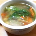 ごじひめ's cooksnap of when they made サニーレタスとベーコンの生姜スープ.