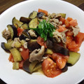 ぐろーばるらま's cooksnap of when they made 簡単もう一品！茄子とトマトのコンソメ炒め.