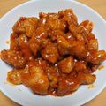 ポンちゃん♡'s cooksnap of when they made チーズ旨辛チキン.